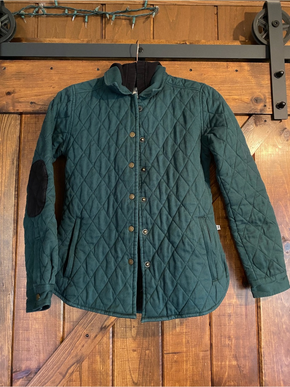 Smith+Rogue Dark Green Quilted Jacket